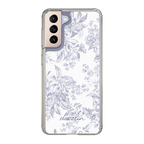 Slim Protection Case［ dazzlin - ToneFlower - Lavender ］