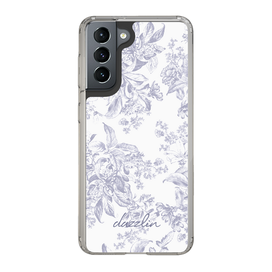 Slim Protection Case［ dazzlin - ToneFlower - Lavender ］