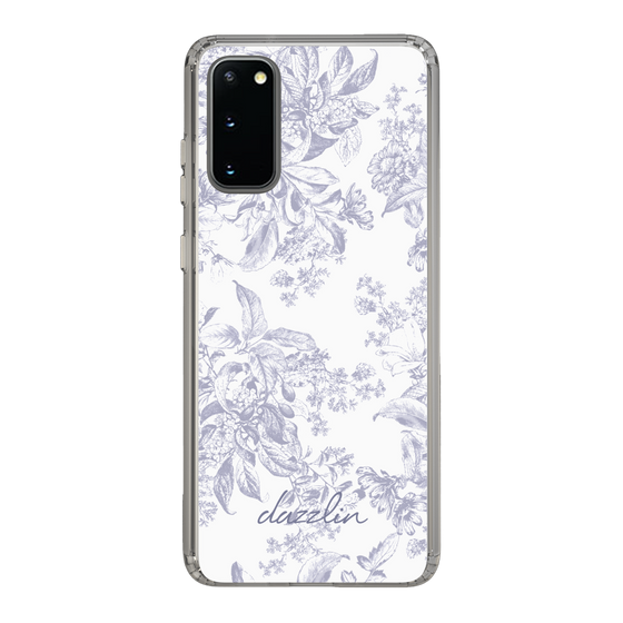 Slim Protection Case［ dazzlin - ToneFlower - Lavender ］