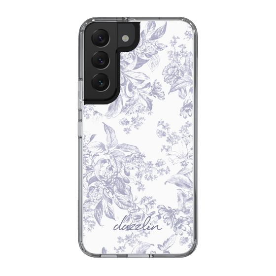 Slim Protection Case［ dazzlin - ToneFlower - Lavender ］