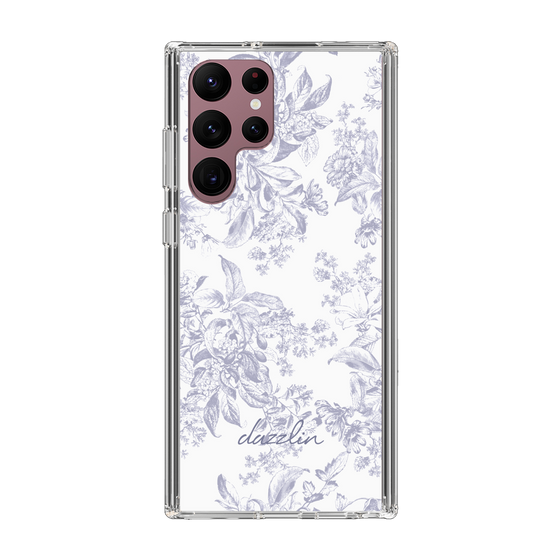 Slim Protection Case［ dazzlin - ToneFlower - Lavender ］