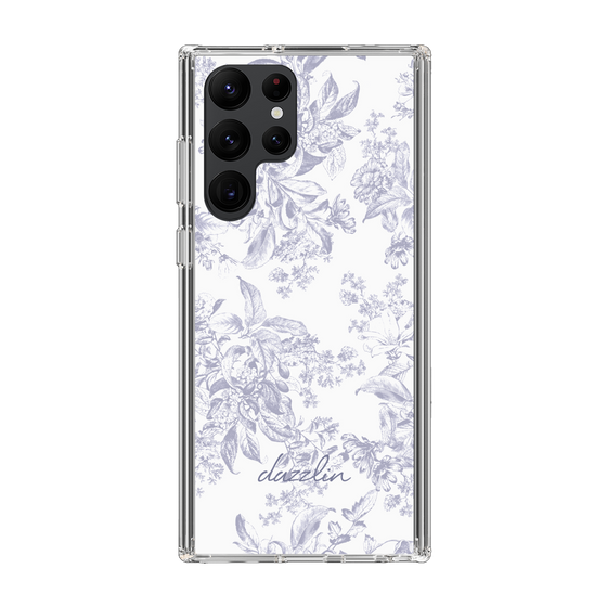 Slim Protection Case［ dazzlin - ToneFlower - Lavender ］