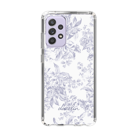 Slim Protection Case［ dazzlin - ToneFlower - Lavender ］