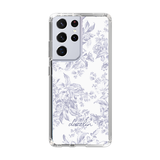 Slim Protection Case［ dazzlin - ToneFlower - Lavender ］