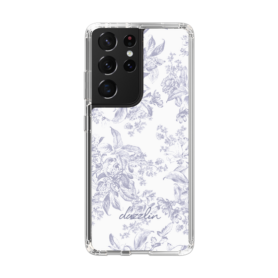 Slim Protection Case［ dazzlin - ToneFlower - Lavender ］