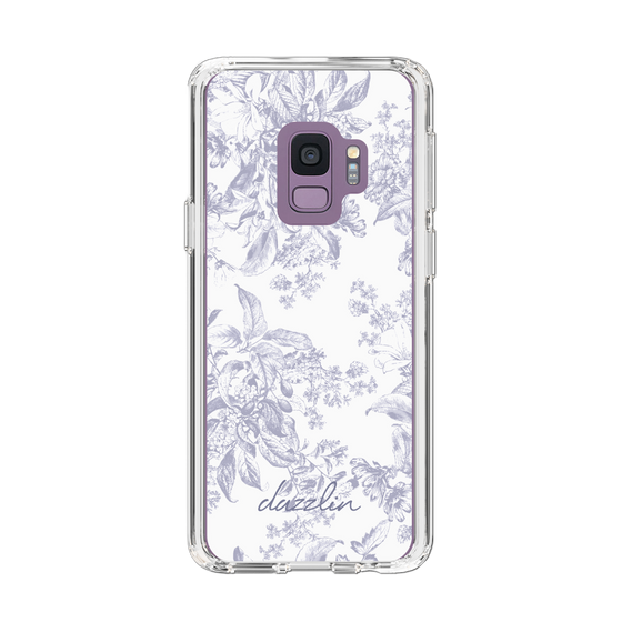Slim Protection Case［ dazzlin - ToneFlower - Lavender ］