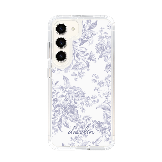 Slim Protection Case［ dazzlin - ToneFlower - Lavender ］