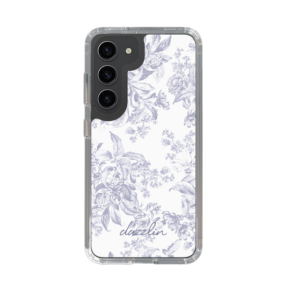 Slim Protection Case［ dazzlin - ToneFlower - Lavender ］