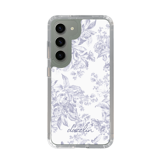 Slim Protection Case［ dazzlin - ToneFlower - Lavender ］