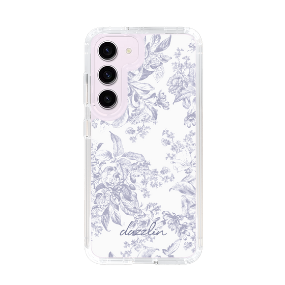 Slim Protection Case［ dazzlin - ToneFlower - Lavender ］