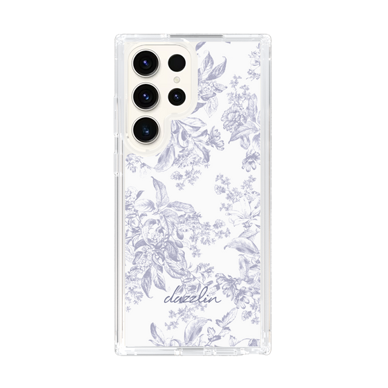 Slim Protection Case［ dazzlin - ToneFlower - Lavender ］