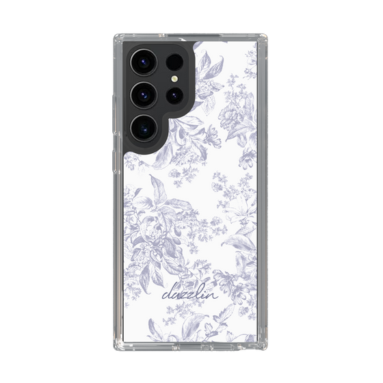 Slim Protection Case［ dazzlin - ToneFlower - Lavender ］