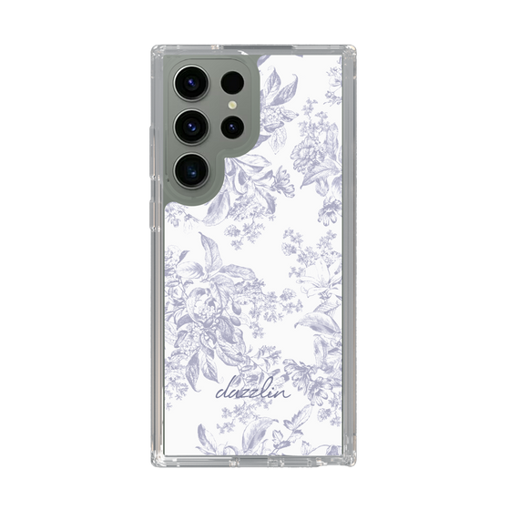 Slim Protection Case［ dazzlin - ToneFlower - Lavender ］