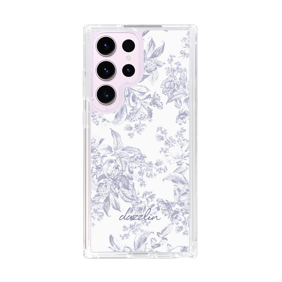 Slim Protection Case［ dazzlin - ToneFlower - Lavender ］