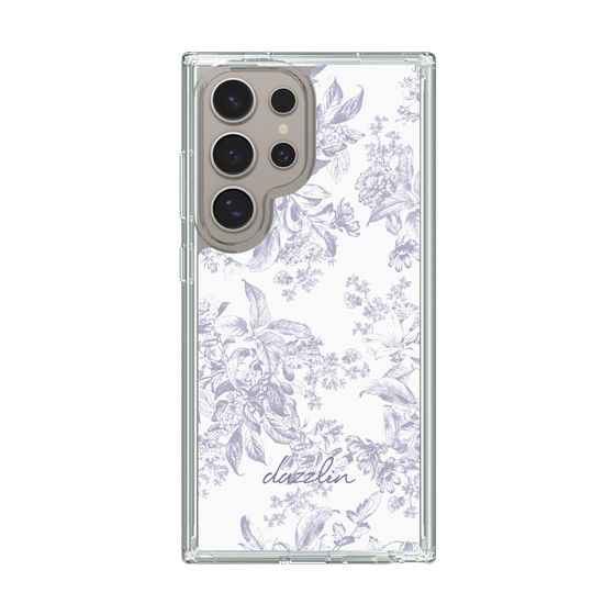Slim Protection Case［ dazzlin - ToneFlower - Lavender ］