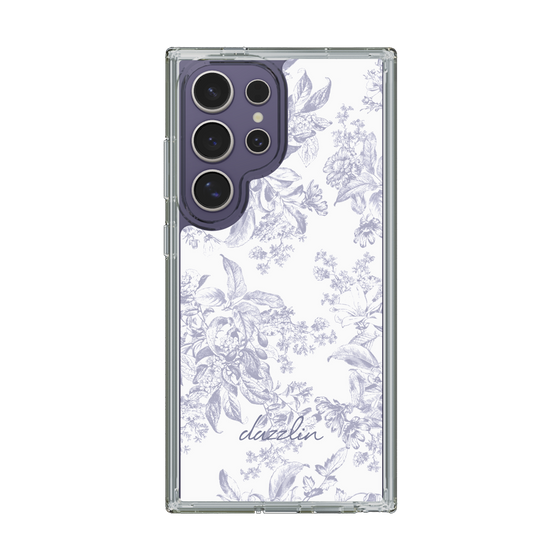 Slim Protection Case［ dazzlin - ToneFlower - Lavender ］