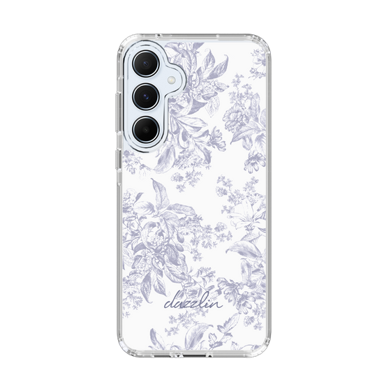 Slim Protection Case［ dazzlin - ToneFlower - Lavender ］