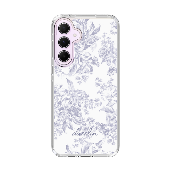 Slim Protection Case［ dazzlin - ToneFlower - Lavender ］