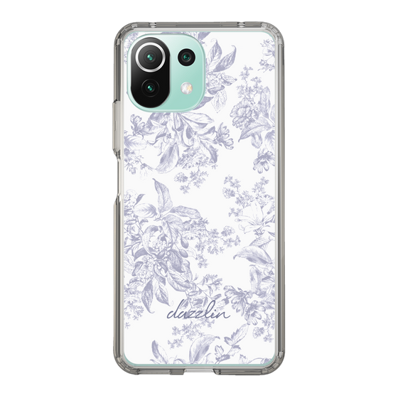 Slim Protection Case［ dazzlin - ToneFlower - Lavender ］