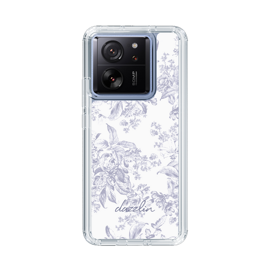 Slim Protection Case［ dazzlin - ToneFlower - Lavender ］