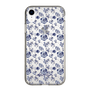 Slim Protection Case［ dazzlin - BlueFlower - Clear ］