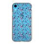 Slim Protection Case［ dazzlin - BlueFlower - Clear ］