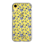 Slim Protection Case［ dazzlin - BlueFlower - Clear ］