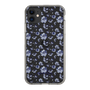 Slim Protection Case［ dazzlin - BlueFlower - Clear ］