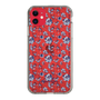 Slim Protection Case［ dazzlin - BlueFlower - Clear ］