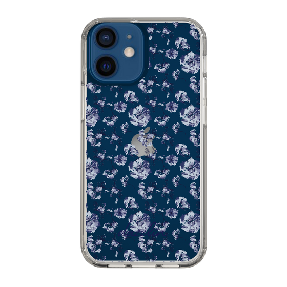 Slim Protection Case［ dazzlin - BlueFlower - Clear ］