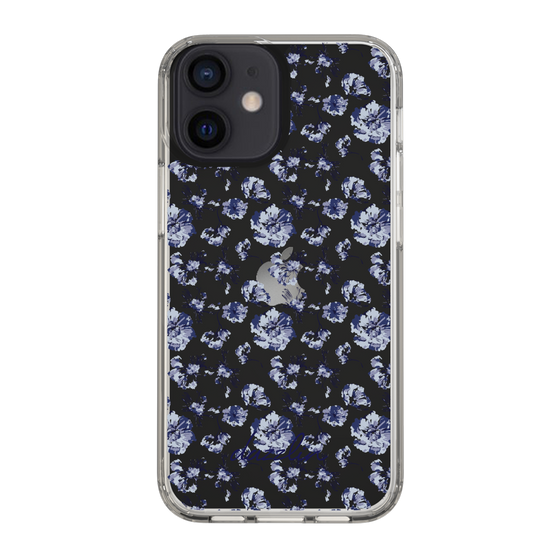 Slim Protection Case［ dazzlin - BlueFlower - Clear ］