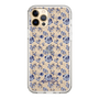 Slim Protection Case［ dazzlin - BlueFlower - Clear ］