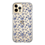 Slim Protection Case［ dazzlin - BlueFlower - Clear ］