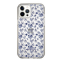 Slim Protection Case［ dazzlin - BlueFlower - Clear ］