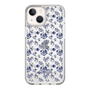 Slim Protection Case［ dazzlin - BlueFlower - Clear ］