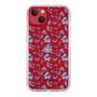 Slim Protection Case［ dazzlin - BlueFlower - Clear ］