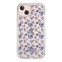 Slim Protection Case［ dazzlin - BlueFlower - Clear ］