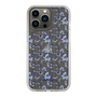 Slim Protection Case［ dazzlin - BlueFlower - Clear ］