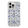 Slim Protection Case［ dazzlin - BlueFlower - Clear ］