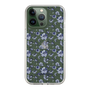 Slim Protection Case［ dazzlin - BlueFlower - Clear ］