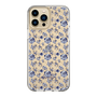 Slim Protection Case［ dazzlin - BlueFlower - Clear ］