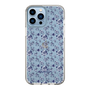 Slim Protection Case［ dazzlin - BlueFlower - Clear ］