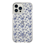 Slim Protection Case［ dazzlin - BlueFlower - Clear ］