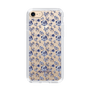 Slim Protection Case［ dazzlin - BlueFlower - Clear ］