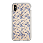Slim Protection Case［ dazzlin - BlueFlower - Clear ］