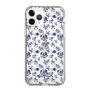 Slim Protection Case［ dazzlin - BlueFlower - Clear ］