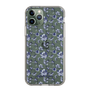Slim Protection Case［ dazzlin - BlueFlower - Clear ］