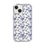 Slim Protection Case［ dazzlin - BlueFlower - Clear ］