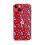 Slim Protection Case［ dazzlin - BlueFlower - Clear ］
