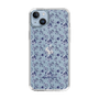 Slim Protection Case［ dazzlin - BlueFlower - Clear ］